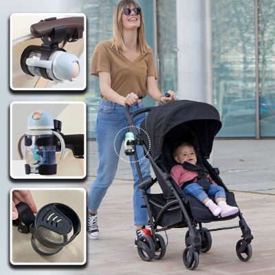 Accessoire bébé/ Porte biberon réglable pour poussette