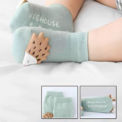 Chaussettes antidérapantes bébé/ Lot de 3 paires de chausson